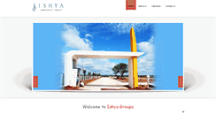 Desktop Screenshot of ishyagroup.in